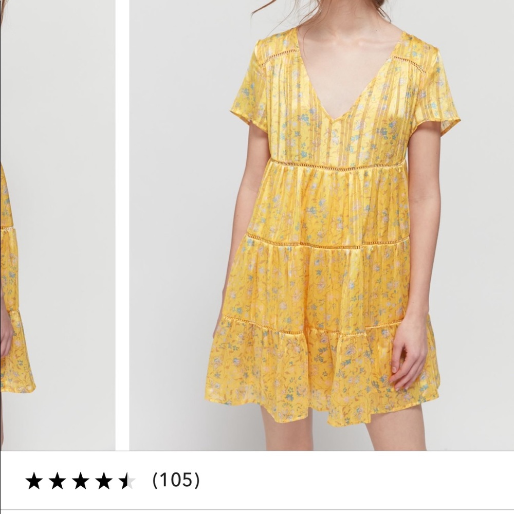 Urban Outfitters Yellow Sundress - Picture 3 of 5